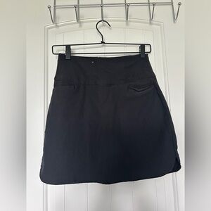 Classic Black Golf Skort